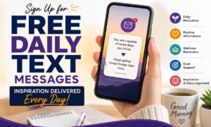 sign up for free daily text messages